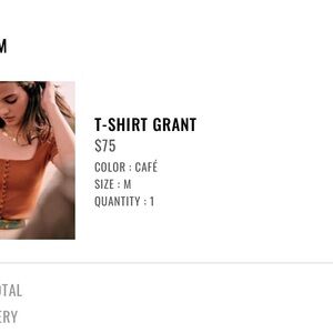 Sézane Grant T Shirt